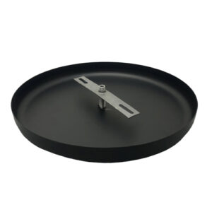 CANOPE LAMINA 26CM EXTRA GRANDE NEGRO MATE