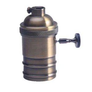SOCKET VINTAGE PATINA CON APAGADOR