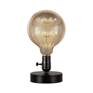 FOCO DECORATIVO GLOBO 120 LED CONSTELACION 4W CRISTAL RAYADO
