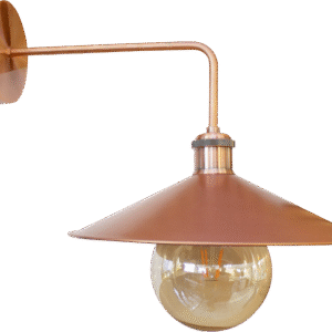 LAMPARA DE PARED TABA GRANDE COBRE
