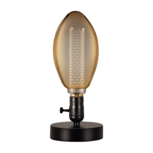 FOCO DECORATIVO VELA 75 LED TORNADO 4W AMBAR