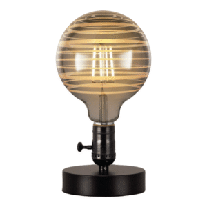 FOCO DECORATIVO GLOBO 120 LED LINEAL 4W CRISTAL ESPIRAL