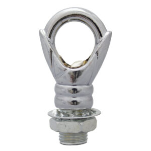 GANCHO METALICO CERRADO CROMADO PARA CANOPE