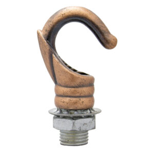 GANCHO METALICO ABIERTO COBRE PARA CANOPE