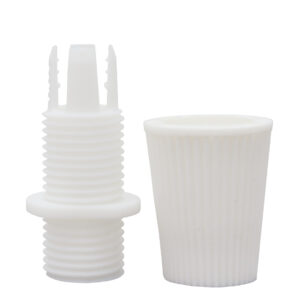 SUJETADOR DE PLASTICO BLANCO