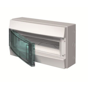 CENTRO DE CARGA 18 ESPACIOS SOBREPONER DIN EXTE.