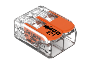 CONECTOR LINEAL DE EMPALME PARA 4MM2 2 PUNTOS