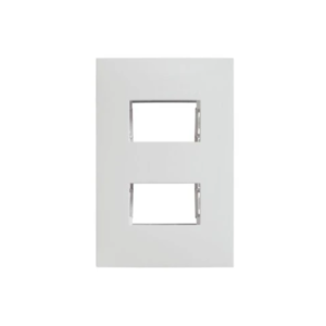PLACA 2V BLANCO SIMON 25