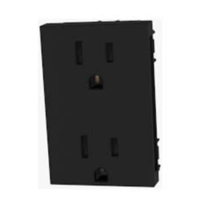 CONTACTO DUPLEX NEGRO QUINZIÑO GO