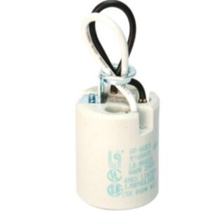 SOCKET PORCELANA NIPLE 117A