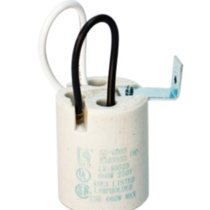 SOCKET PORCELANA ESCUADRA 117B