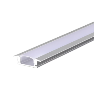 PERFIL ALUMINIO RECTANGULAR EMPOTRAR SATIN 24X7 2M WL